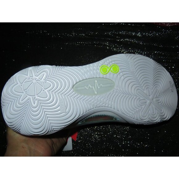 Li Ning Way of Wade Cloud Plus 808 II 2 Energy Basketball Shoes White Neon Green - Picture 10 of 14